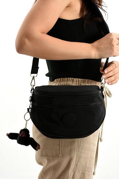 YOGII Geantă de umăr impermeabilă model Loke unisex - curea încrucișată, cu mai multe compartimente, VIP funcțională