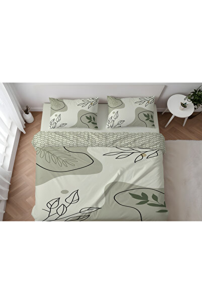 Evmila Bračni Štampano Set navlaka za poplun - 200x220 cm (VELIČINA Čaršav )