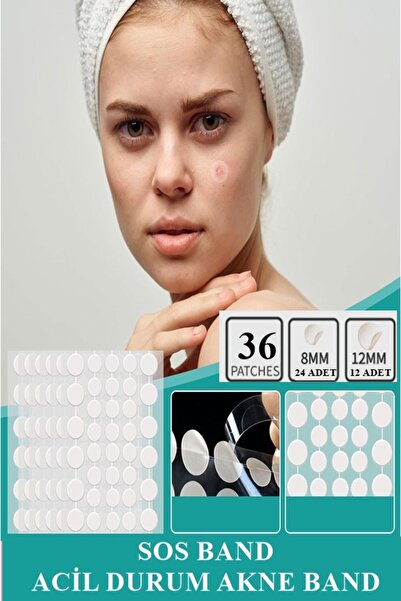 Dahaus Sos Band Acil Durum 36 Adet Akne Sivilce Bandı Acne Patch