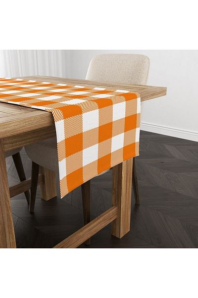 Evmila Model de alergător cu model Gingham