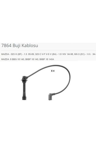 DODUCO Sug Cable 7864 to 8Bbg18140 B6Bf18140A Sot Model Numbered