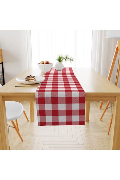 Evmila Christmas Patterned Runner Model