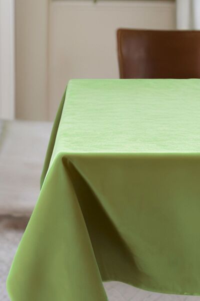 Cortibo Çağla Barcelona Velvet Textured Tablecloth