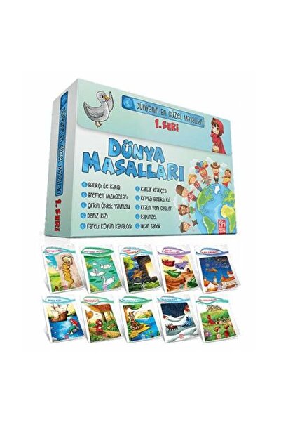 Model Yayınları Model Çocuk Dünya Masalları 1. Seri Hikaye Seti
