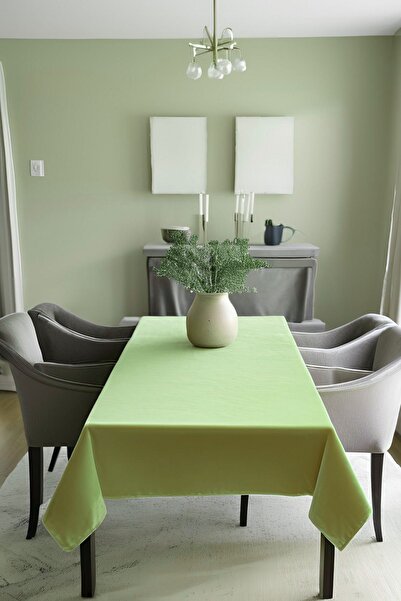 Cortibo Çağla Barcelona Velvet Textured Tablecloth