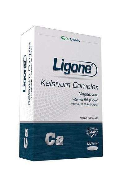 Rcfarma Ligone Calcium Complex 60 Tablets