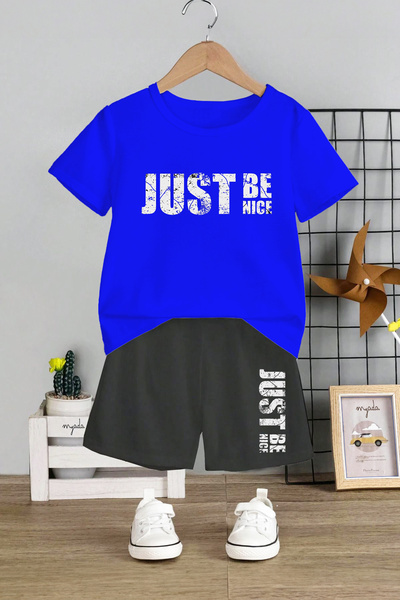 MYADA Just BE Nice 2-комплект - Велосипедна комір, шорти на резинці, з принто...