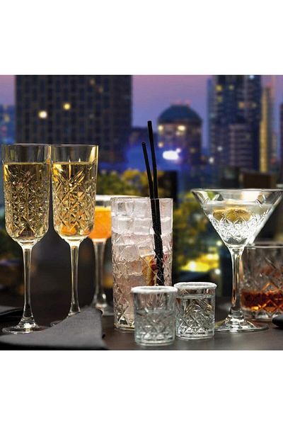 Paşabahçe 440356 Timeless Footed Glass Set of 4