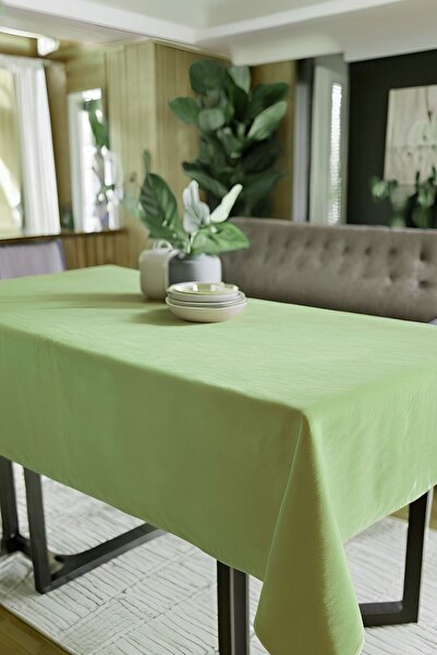 Cortibo Çağla Barcelona Velvet Textured Tablecloth