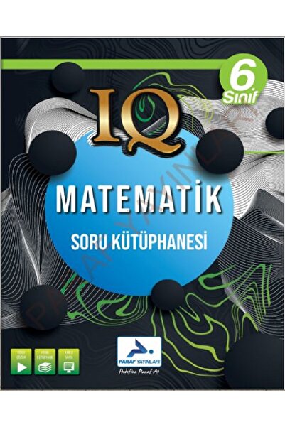 paraf yayınları Paraf 6. Sınıf Iq Matematik Soru Kütüphanesi 2026 maarif sistem