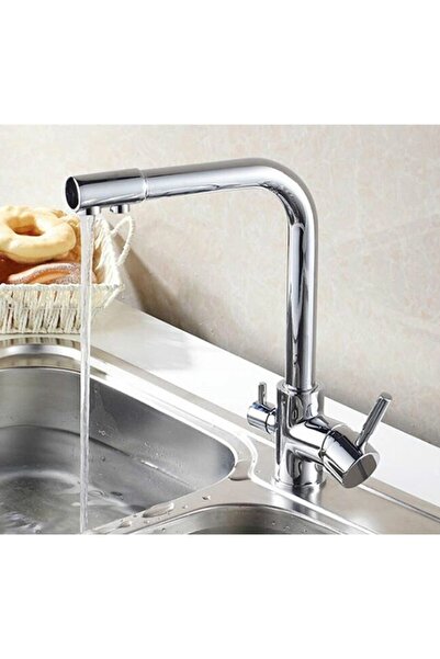 Su Arıtma Cihazı Için 3 Yollu Bataryalı Musluk