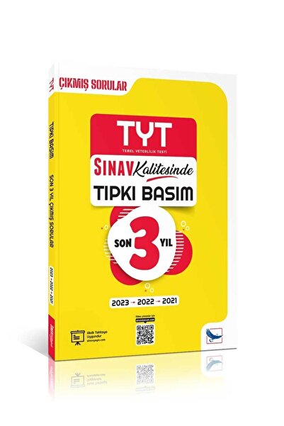 Sınav Yayınları Sınav Kalitesinde TYT Son 3 Yıl Tıpkı Basım Çıkmış Soru ve Çö...
