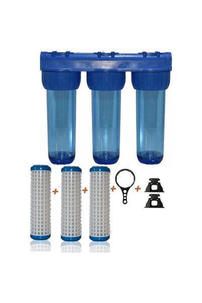 AQUA BELLA Kuyu Suyu Arıtma Cihazı Tortu Önleyici Yıkanabilir Filtreli Su Arıtma Cihazı