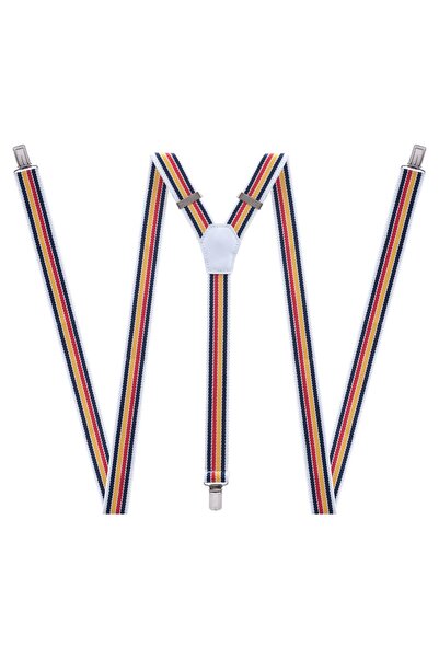 DWOY Πολύχρωμη κρεμάστρα παντελονιών για ενήλικες με μεταλλικό κλιπ