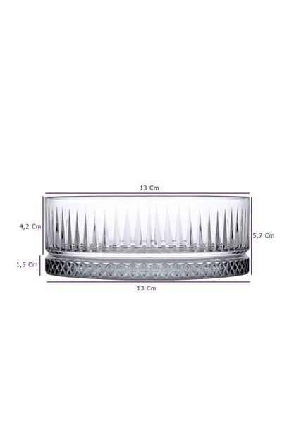 Paşabahçe Elysia 16-Piece Snack Bowl Set