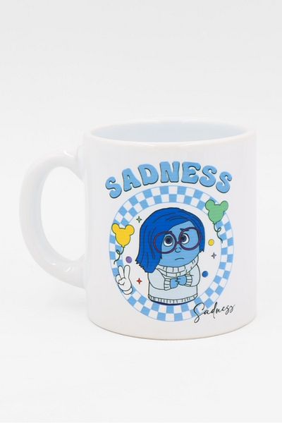 EFBUTİK White Reverse Face Sadness Mug
