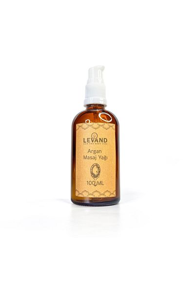 Levand Argan Massage Oil - 100ml Moisturizing and Luminous Body Oil