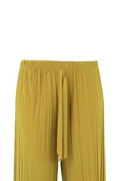 Oppland Pantaloni Boutique de damă Fustă Talie elastică plisată Model complet Croială confortabilă Țesătură nisipoasă Lycra