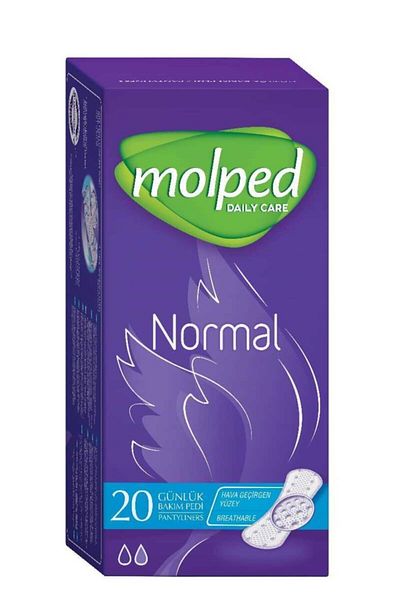 Molped Pack of 20 Regular Dense Protection Daily Pads