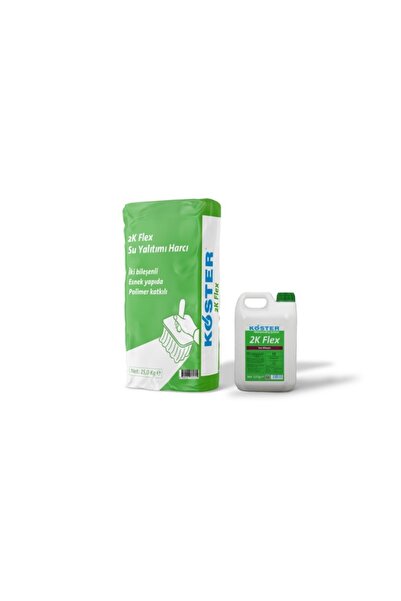 Genel Markalar Köster 2k Flex Yarı Elastik Su Yalıtım Harcı