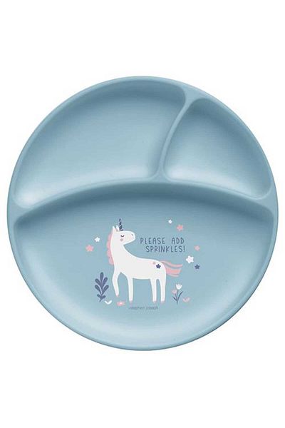 Stephen Joseph Silicone Exercise Plate Unicorn 6 Months+