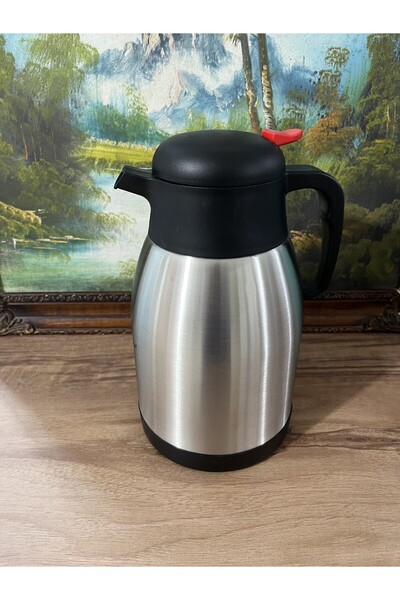 Hazal ترمس ستيل سعة 2 لتر من Penguin - علامة شتوية محمولة