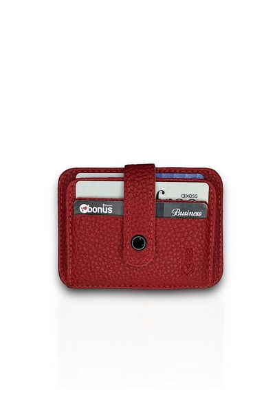 Roan Men's Vegan Leather Card Holder and Wallet - with 6 Card Pockets, ID Section and Paper Money Pocket