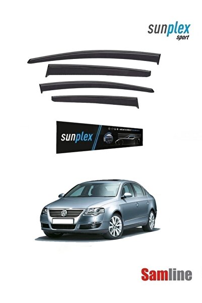 SUNPLEX Volkswagen Passat B6 Sedan 2008 Modeller için Cam Rüzgarlığı Takımı 4...