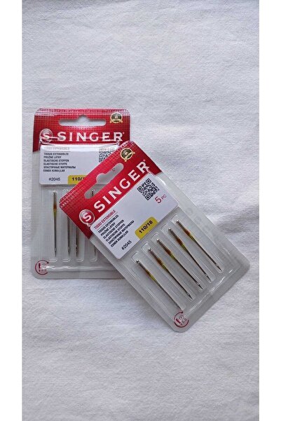 SİNGER Sınger 2 Paket 18 Numara Dikiş Makinası Iğnesi (Kot)