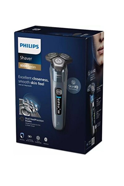Philips Series 8000 S8692/35 Aquatouch Islak Kuru Tıraş Makinesi + NT1650 Kulak-Burun Tüy Kesme Makinesi Set