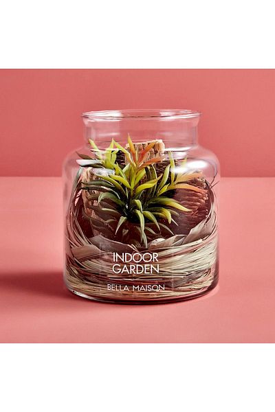 Bella Maison Terrarium Μεγάλη Γυάλινη Γλάστρα (22Χ22 εκ.)