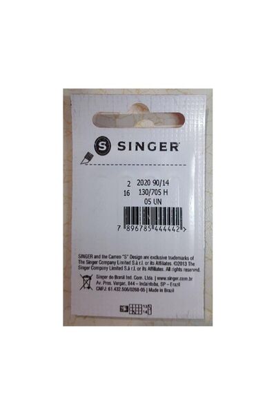 SİNGER 2020 14 Numara Dikiş Makinesi Iğnesi 2020 90/14
