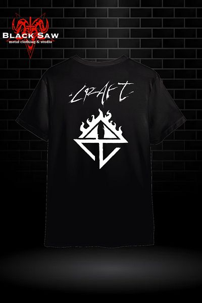Valens Craft Μαύρο Μεταλλικό Tshirt
