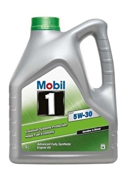 Mobil Motor Yağı 1 Esp 5w 30 4lt Tam Sentetik Partiküllü Motor Yağı