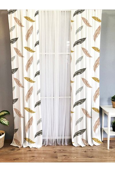 Evmila Printed Children's Room Background Curtain