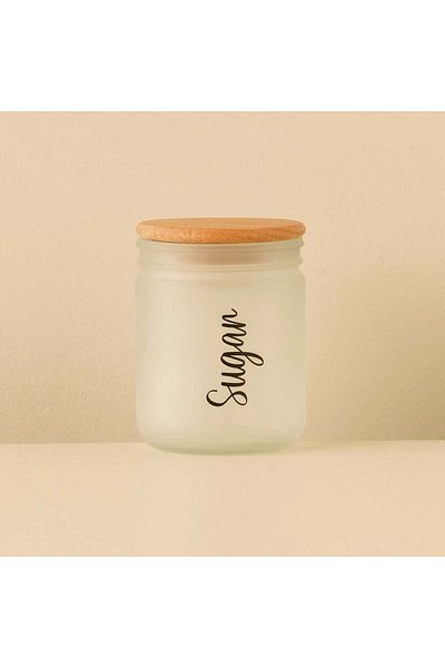 Bella Maison Enjoy Glass Storage Container 3-Piece Natural (446 Cc)