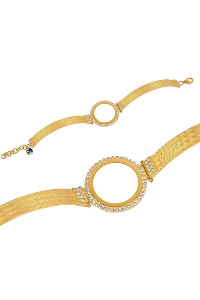 Altınaşkı Çeyrek Çerçeveli Altın Bileklik
