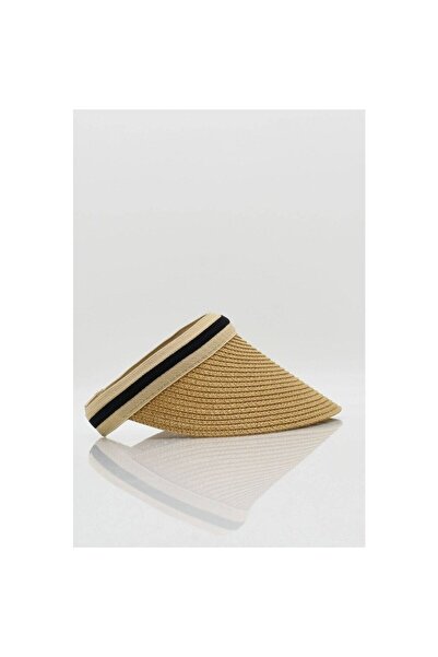 EKstore Ψάθινο καπέλο με γείσο και στέμμα