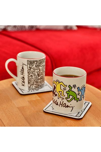 Bella Maison Keith Haring Colored Porcelain Mug (390 Cc)