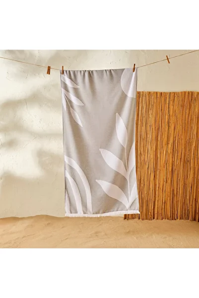 Bella Maison 100% Cotton Sophie Beach Towel Green (75X150 cm)