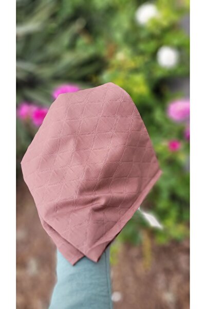 FRESCO SCARFS Bamboo Jacquard Brown Hijab Scarf - 5