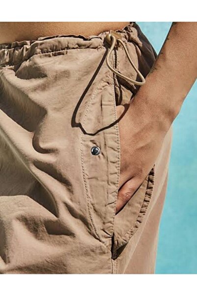 september island Kahverengi Baggy Tech Baloon Pantolon