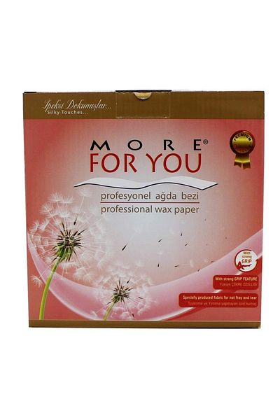 More For You Roll Waxing Cloth Hair Removal Paper 80 Meters