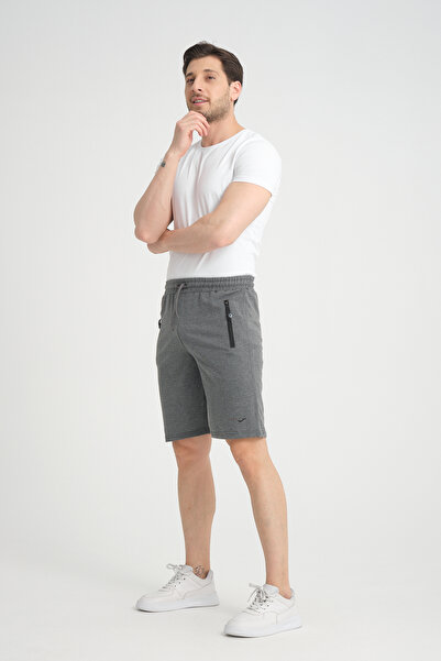 RDR-X Erkek Siyah Lacivert Antrasit Gri Penye Kumaş 4'lü Bermuda Şort Paketi