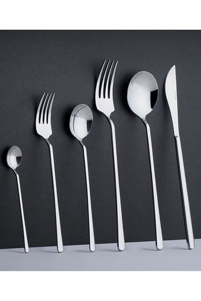 Yetkin 36 Piece Fork Spoon Knife Set - Full Function