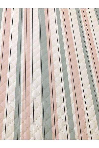Evmila Modern Pattern Double Printed Pique (200x220 Cm) Colorful