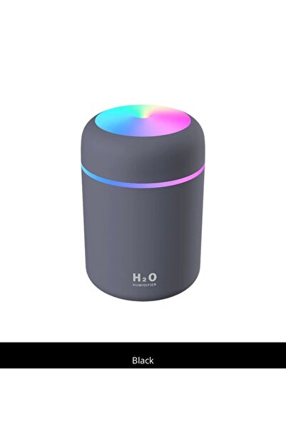 BYDC H2o 300 ML Ultrasonik RGB Led Hava Nemlendirici Buhar Ve Aroma Difüzörü Oda Parfümü Makinesi