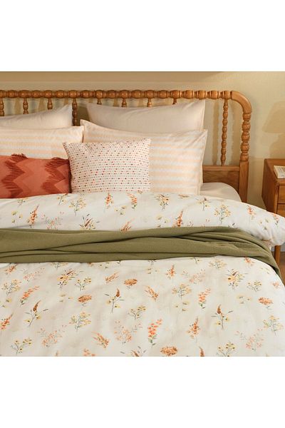 Bella Maison Комплект плик за завивка Leora Satin King Size - Сьомга (240x220 см)