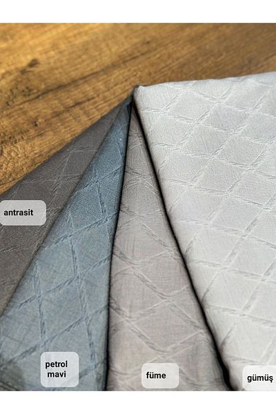 FRESCO SCARFS Anthracite 12 - Μπαμπού Ζακάρ Μουσουλμανικό Κασκόλ Hijab