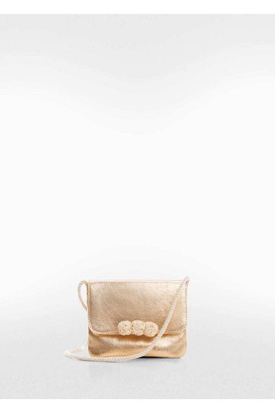 MANGO Kids Yellow Shoulder Bag for Kids